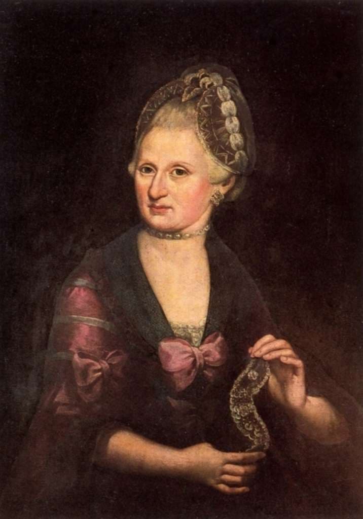 Портрет матери Моцарта (Анна Мария Моцарт)