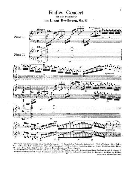 Нотный пример из второй части (Adagio un poco mosso)