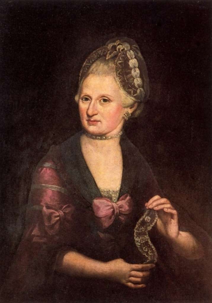 Портрет матери Моцарта (Анна Мария Моцарт)
